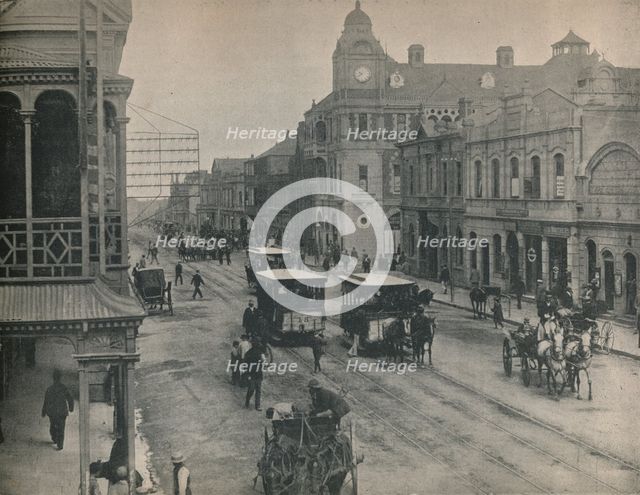 'Commissioner Street, Johannesburg', c1900. Creator: Unknown.