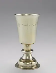 Communion Cup, 1671-1672. Creator: DR (British)