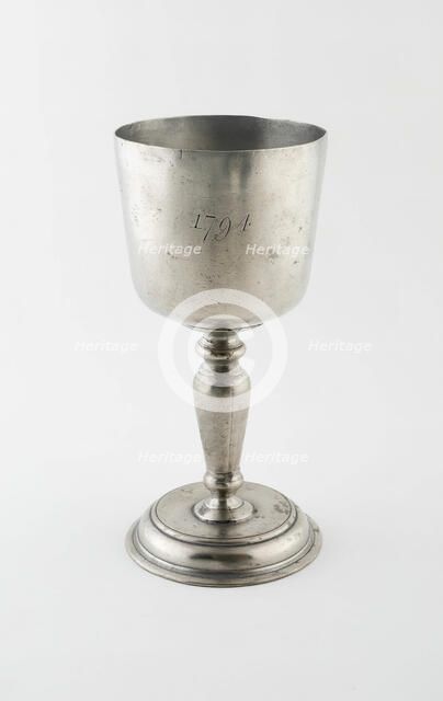 Communion Chalice, Glasgow, c. 1794. Creator: Stephen Maxwell.