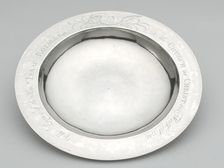Communion Dish, 1781. Creator: Benjamin Burt