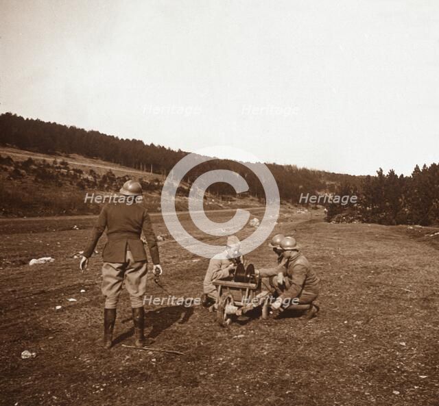 Communications, Genicourt, northern France, c1914-c1918. Artist: Unknown.