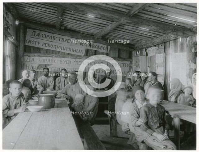 Communist collectivization of agriculture, USSR, early 1930s. Artist: Unknown