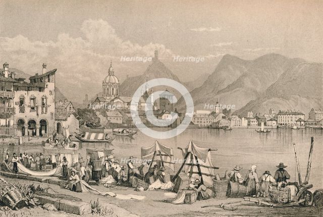 'Como', c1830 (1915). Artist: Samuel Prout.