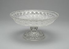 Compote, 1835/50. Creator: Boston and Sandwich Glass Company