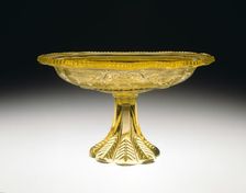 Compote, 1830/45. Creator: Boston and Sandwich Glass Company