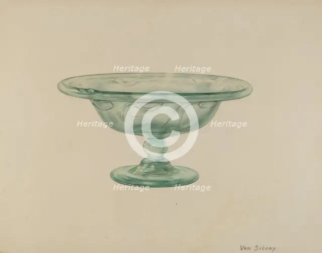 Compote, 1935/1942. Creator: Van Silvay.