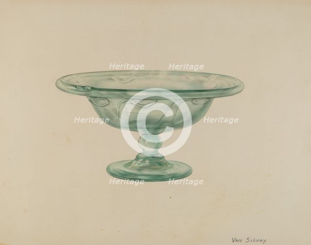Compote, 1935/1942. Creator: Van Silvay.
