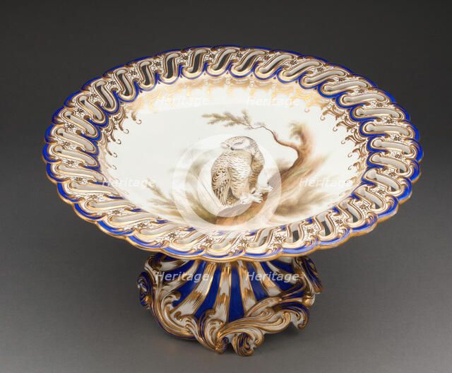 Compote, Worcester, 1849. Creator: Chamberlain and Company.
