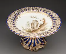 Compote, Worcester, 1849. Creator: Chamberlain and Company