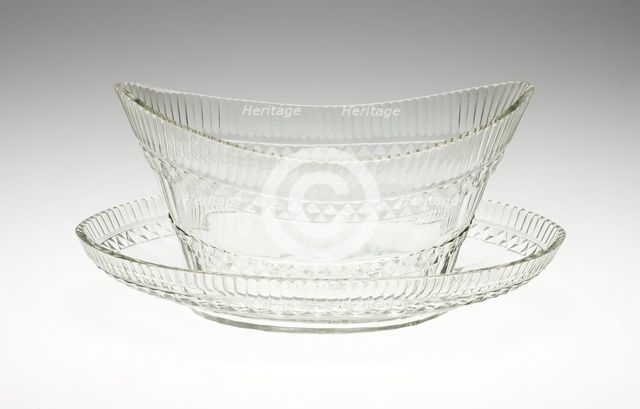 Compote and Stand, England, c. 1800/10. Creator: Unknown.