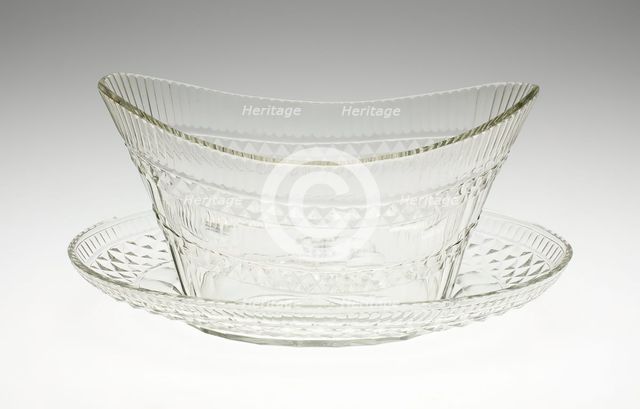 Compote and Stand, England, c. 1800/10. Creator: Unknown.