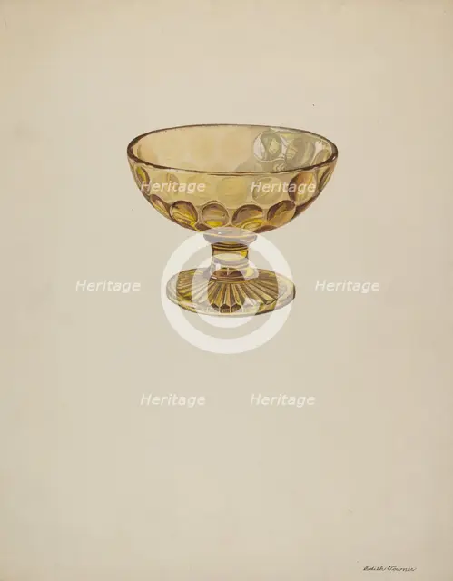 Compote, c. 1937. Creator: Edith Towner.