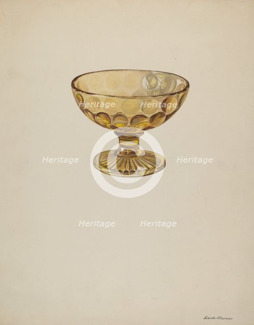 Compote, c. 1937. Creator: Edith Towner.