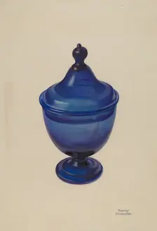Compote, c. 1939. Creator: Beverly Chichester