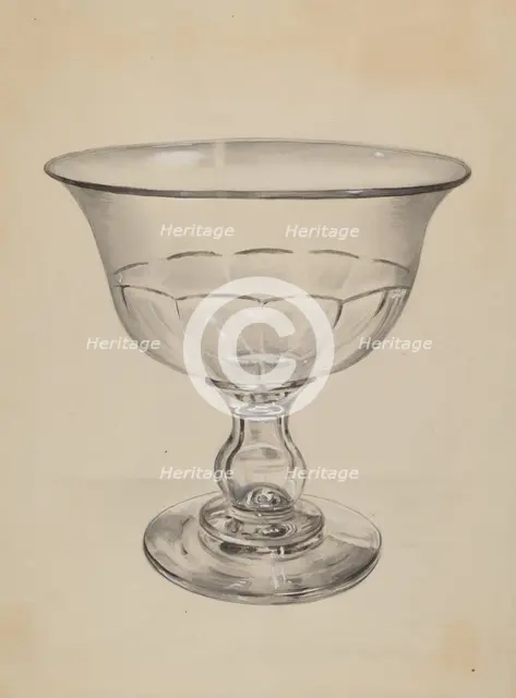 Compote, c. 1940. Creator: John Tarantino.