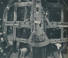 Compound Greathead Shield Destroying A Barrier Between Two Countries c1935