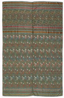 Compound Weave Textile, 1800s ?. Creator: Unknown