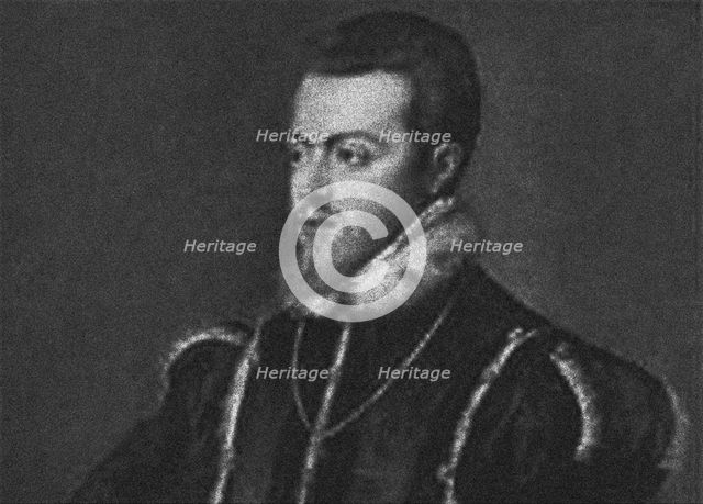 Composer Antonio de Cabezón. Artist: Anonymous  