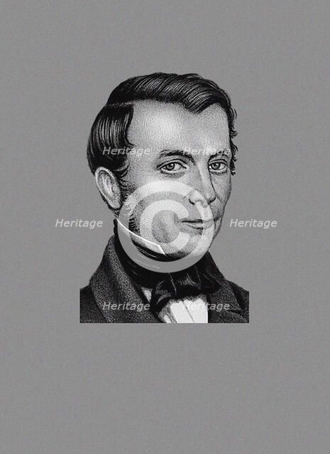 Composer Aleksander Lvovich Gurilyov (1803-1858). Creator: Anonymous.