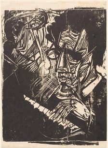 Composer Klemperer, 1916. Creator: Ernst Kirchner