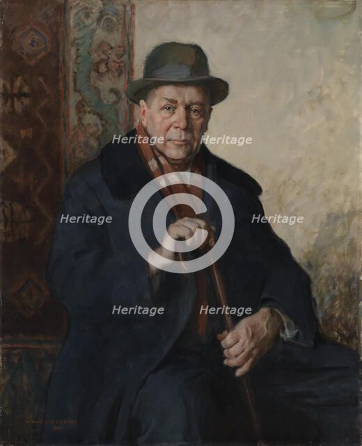 Composer Leevi Madetoja, 1941. Creator: Vilho Sjöström.