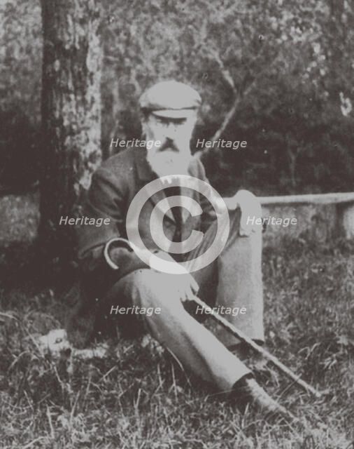 Composer Nikolai Rimsky-Korsakov (1844-1908) in Vechasha, 1904.