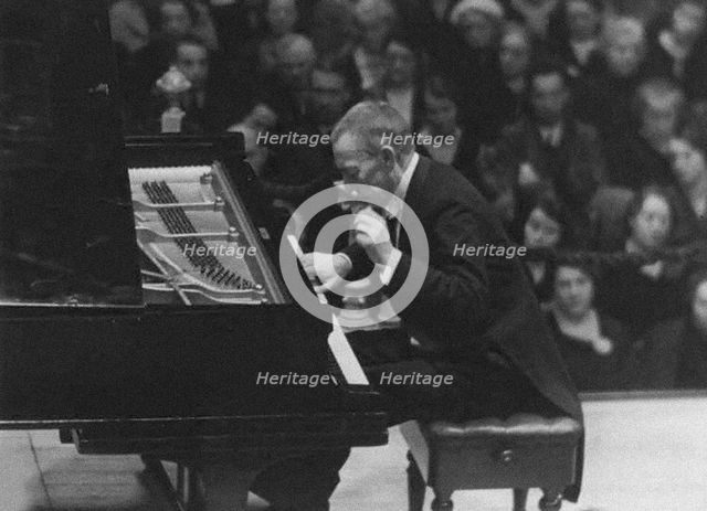 Composer Sergei Rachmaninov (1873-1943), End 1930s.