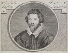 Composer William Byrd, ca 1730. Creator: Van Der Gucht (Vandergucht), Gerard (1696-1776)