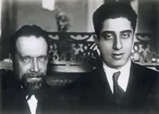 Composers Nikolai Myaskovsky and Aram Khachaturian, 1933