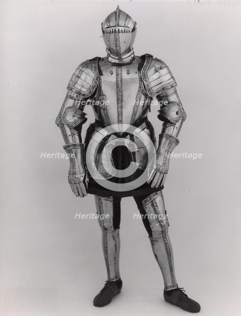 Composite Armor for the Joust and Tourney, Augsburg, 1560-70 with some restoration before... Creator: Unknown.