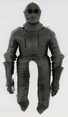 Composite Armor for Heavy Cavalry (Cuirassier), Nuremberg, 1620-40. Creator: Unknown