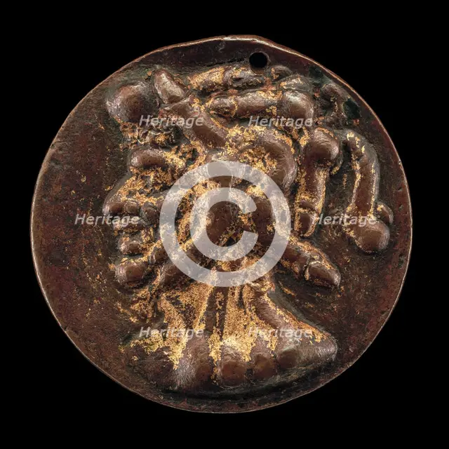 Composite Head Formed of Phalluses [reverse], 16th century. Creator: Unknown.