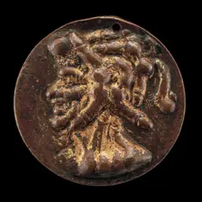 Composite Head Formed of Phalluses [reverse], 16th century. Creator: Unknown