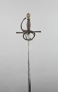 Composite Rapier for a Boy, Germany, Hilt: c. 1590/1600 Blade: 1600/1700 Pommel: c. 1700. Creator: Unknown