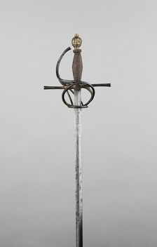 Composite Rapier for a Boy, Germany, Hilt: c. 1590/1600 Blade: 1600/1700 Pommel: c. 1700. Creator: Unknown