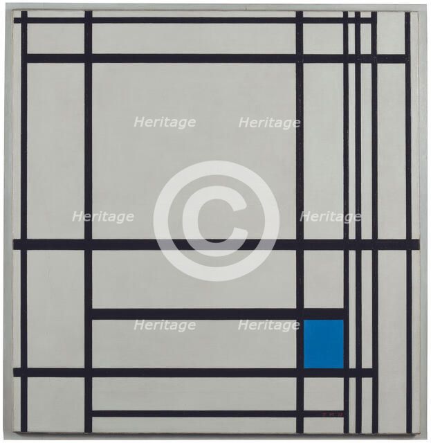 Compositie met lijnen en met kleur: III, 1937. Creator: Mondrian; Piet (1872-1944).
