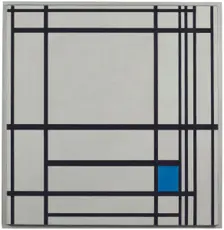 Compositie met lijnen en met kleur: III, 1937. Creator: Mondrian; Piet (1872-1944)