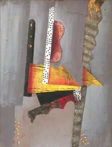 Composition 1;Cubist Composition, 1918. Creator: Vilhelm Lundstrom