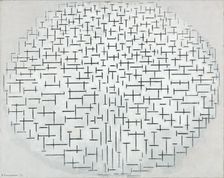 Composition 10 in black and white, 1915. Creator: Mondrian, Piet (1872-1944)