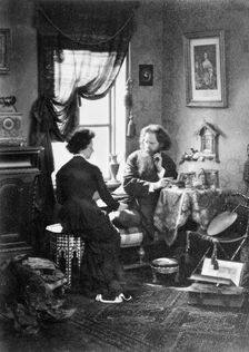 Composition 1880s. Artist: Andrei Osipovich Karelin