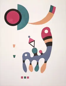 Composition, 1944. Creator: Kandinsky, Wassily Vasilyevich (1866-1944)