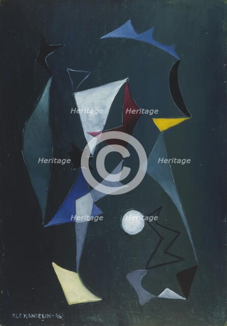 Composition, 1946. Creator: Ole Kandelin.