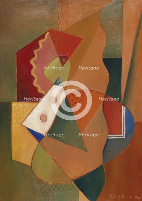 Composition, 1946. Creator: Ole Kandelin.