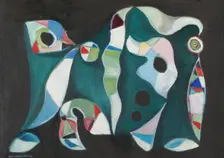 Composition, 1946. Creator: Ole Kandelin