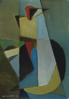 Composition, 1946. Creator: Ole Kandelin