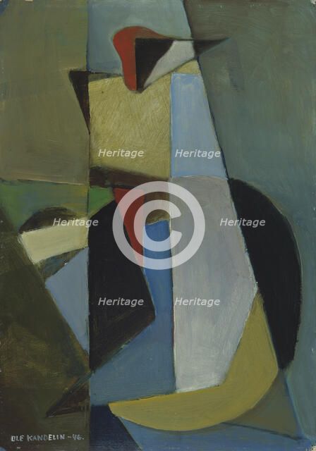 Composition, 1946. Creator: Ole Kandelin.