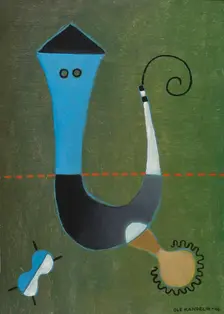 Composition, 1946. Creator: Ole Kandelin