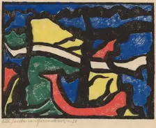 Composition, 1914/1915. Creator: Jacoba van Heemskerck van Beest