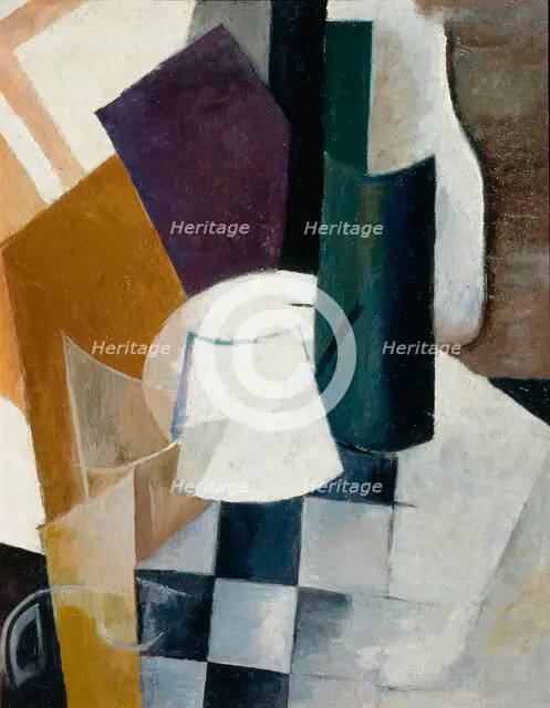 Composition, 1915. Creator: Pestel, Vera Yefremovna (1887-1952).