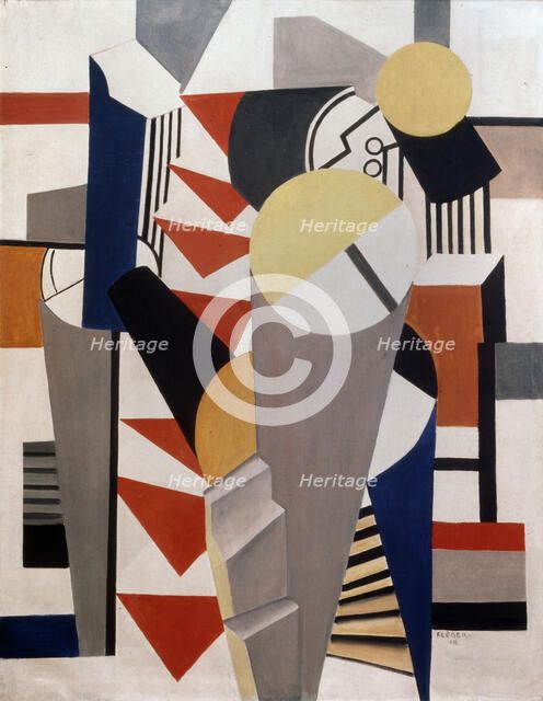 'Composition', 1918.  Creator: Fernand Leger.